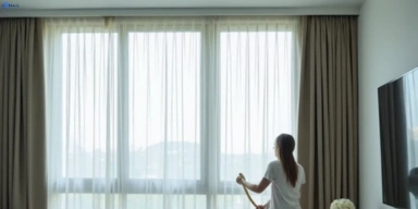 Delicate sheer drape cleaning edmondson-park-nsw Matty Curtain Cleaning